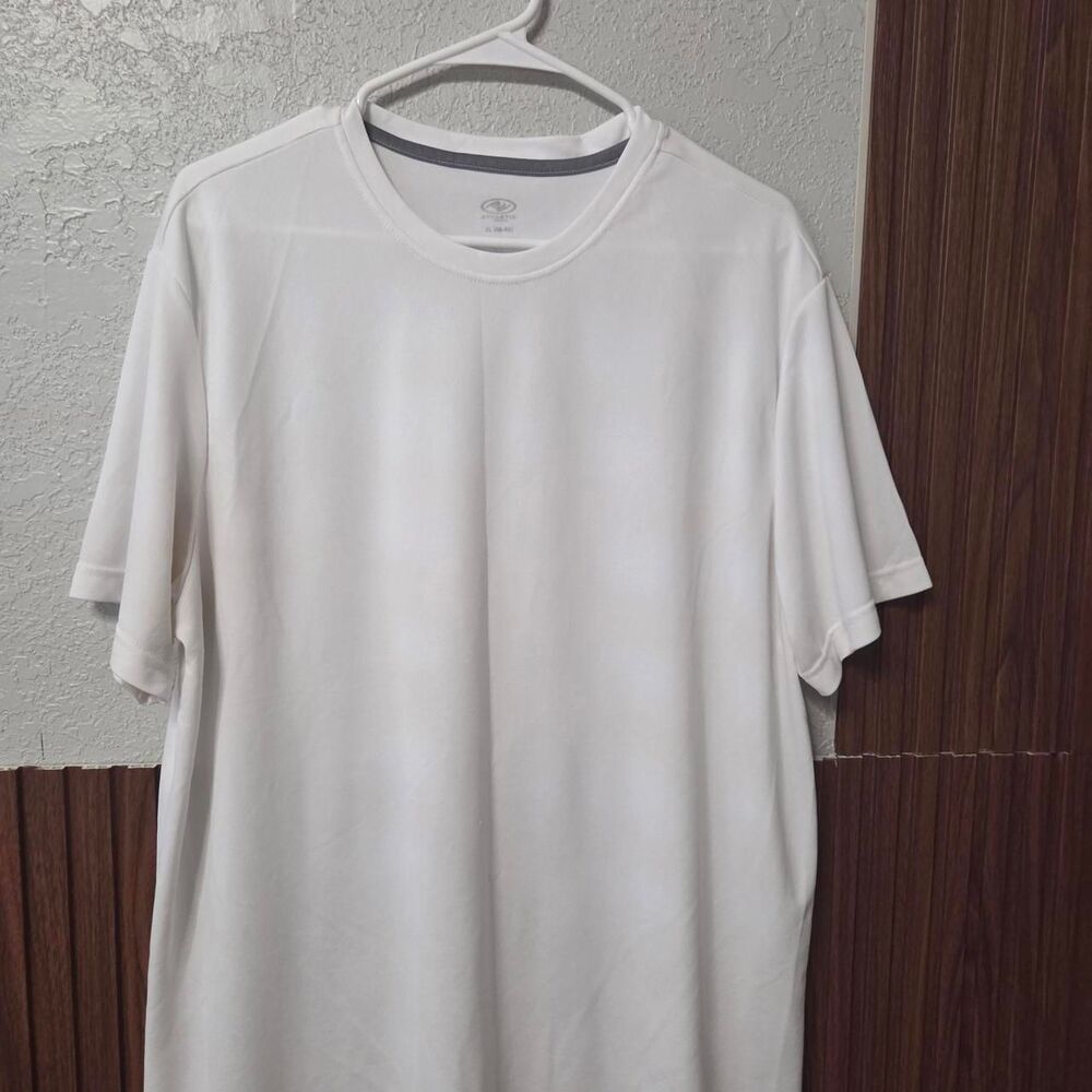 Athletic-works Men's White T-shirt